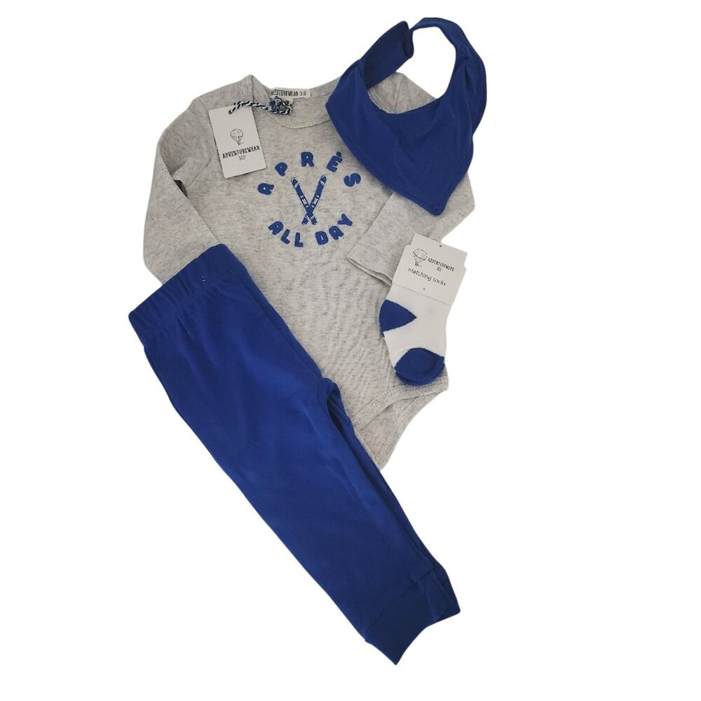 9M New Adventure Wear 4 Piece Ski Outfit